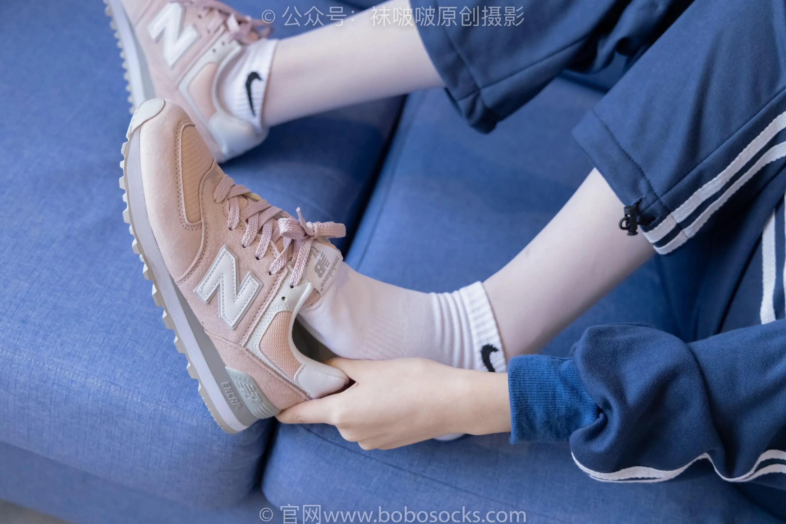 [BoBoSocks袜啵啵]NO.226 小甜豆-运动鞋、白棉袜、白丝 [87P]插图4